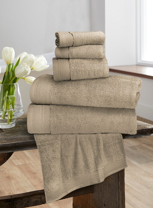 6 Pcs Egyptian cotton towels
