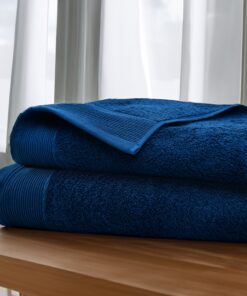 Regal blue Pure Cotton Bath Towel